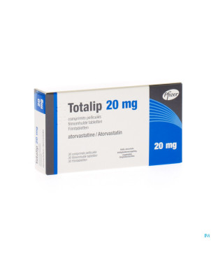 Totalip 20mg comp pell  30