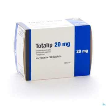 Totalip 20 mg pfizer comp pell  84 x 20 mg