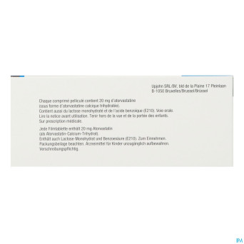 Totalip 20mg comp pell 100