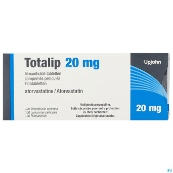 Totalip 20mg comp pell 100