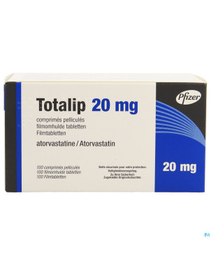 Totalip 20mg comp pell 100