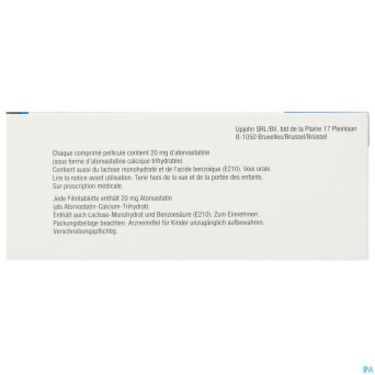 Totalip 20mg comp pell 100