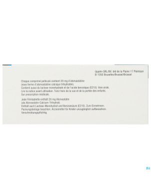 Totalip 20mg comp pell 100