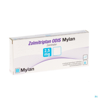 Zolmitriptan odis viatris 2,5mg comp orodisp. 6