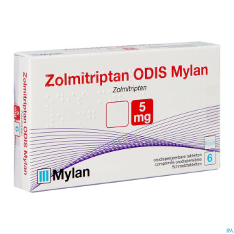 Zolmitriptan odis viatris 5mg comp orodisp. 6