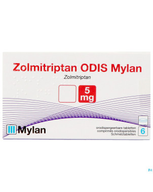 Zolmitriptan odis viatris 5mg comp orodisp. 6