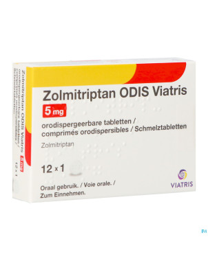 Zolmitriptan odis viatris 5mg comp orodisp. 12