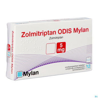 Zolmitriptan odis viatris 5mg comp orodisp. 12