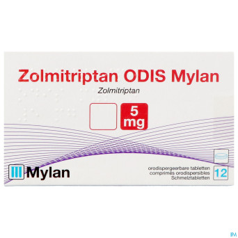 Zolmitriptan odis viatris 5mg comp orodisp. 12