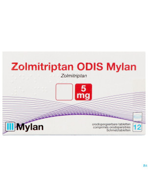 Zolmitriptan odis viatris 5mg comp orodisp. 12