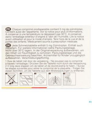 Zolmitriptan odis viatris 5mg comp orodisp. 12