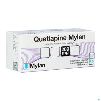 Quetiapine viatris 200mg comp pell 60