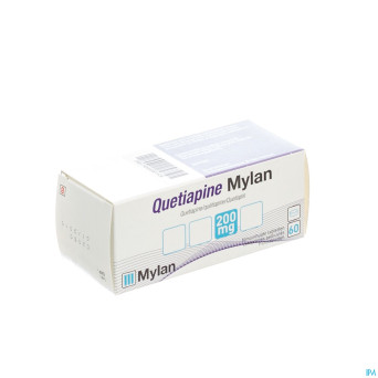 Quetiapine viatris 200mg comp pell 60