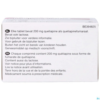 Quetiapine viatris 200mg comp pell 100