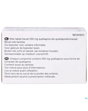 Quetiapine viatris 200mg comp pell 100