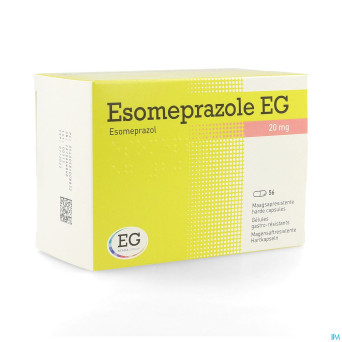 Esomeprazole eg 20mg caps gastro resist 56x20mg