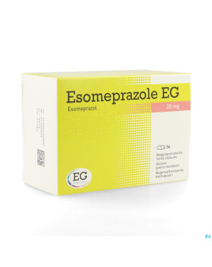 Esomeprazole eg 20mg caps gastro resist 56x20mg