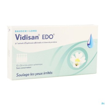 Vidisan edo gutt oculaires 10 ud