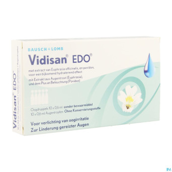 Vidisan edo gutt oculaires 10 ud