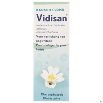 Vidisan gutt oculaires 10ml