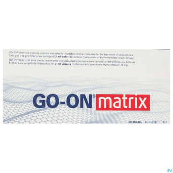 Go-on matrix sol inj. sterile ser prerempli 1x2ml