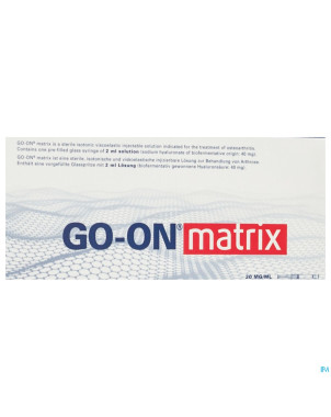 Go-on matrix sol inj. sterile ser prerempli 1x2ml