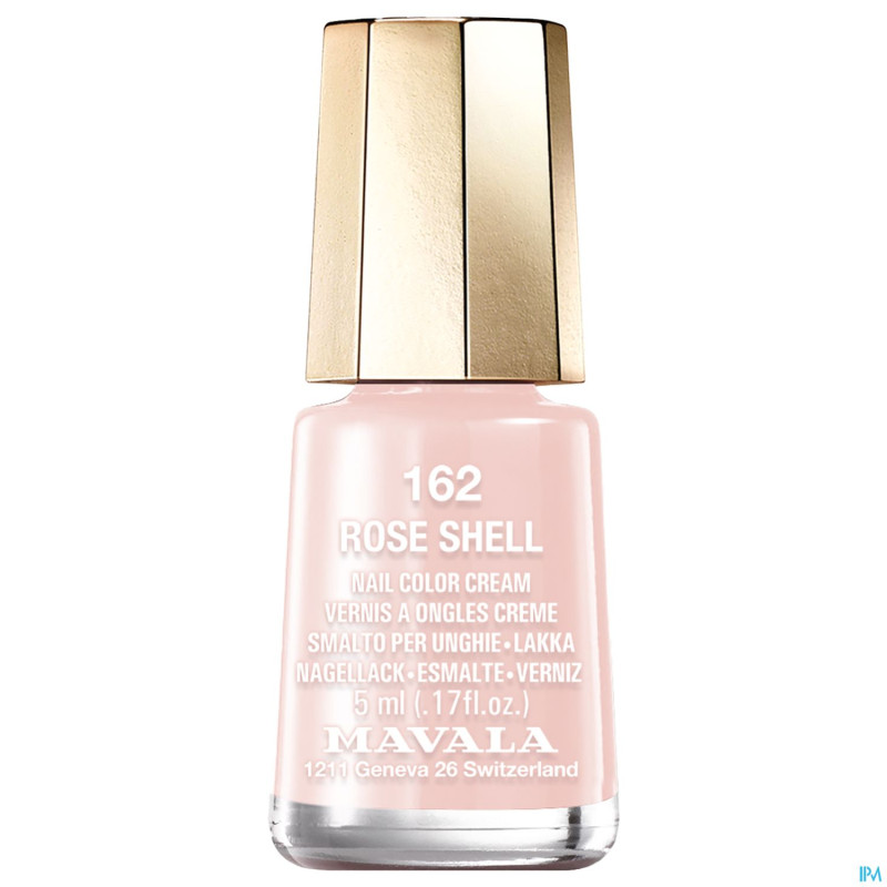 Mavala vao mini color 162 rose shell    5ml
