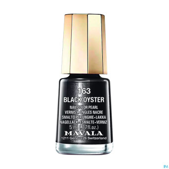 Mavala vao mini color 163 black oyster    5ml