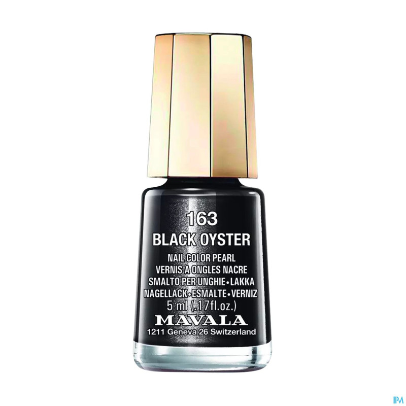 Mavala vao mini color 163 black oyster    5ml