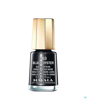 Mavala vao mini color 163 black oyster    5ml