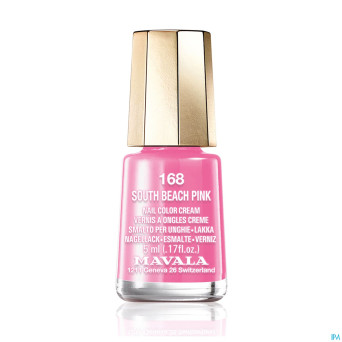 Mavala vao mini color 168 south beach pink    5ml