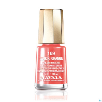 Mavala vao mini color 169 waikiki orange    5ml