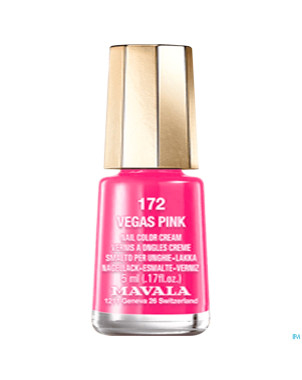 Mavala vao mini color 172 vegas pink    5ml