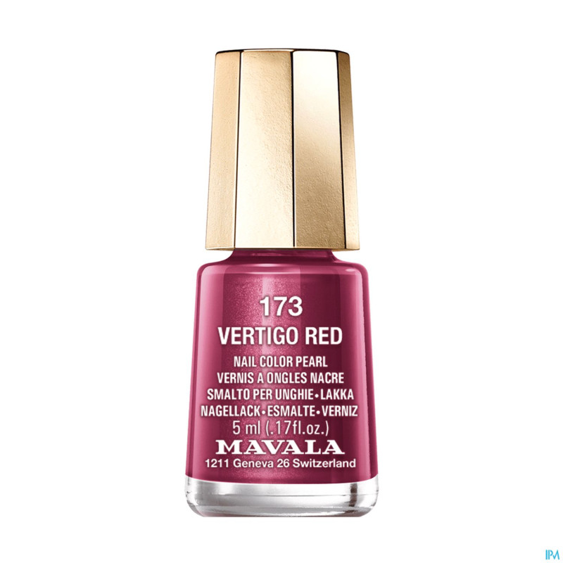 Mavala vao mini color 173 vertigo red    5ml