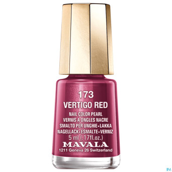 Mavala vao mini color 173 vertigo red    5ml
