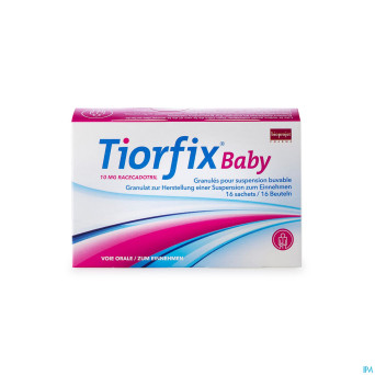 Tiorfix 10 mg baby granule suspension orale 16