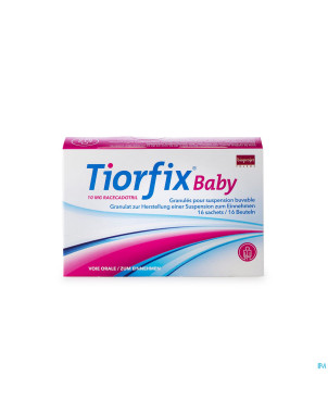 Tiorfix 10 mg baby granule suspension orale 16