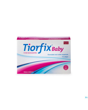 Tiorfix 10 mg baby granule suspension orale 16