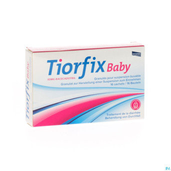 Tiorfix 10 mg baby granule suspension orale 16