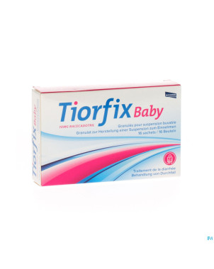 Tiorfix 10 mg baby granule suspension orale 16