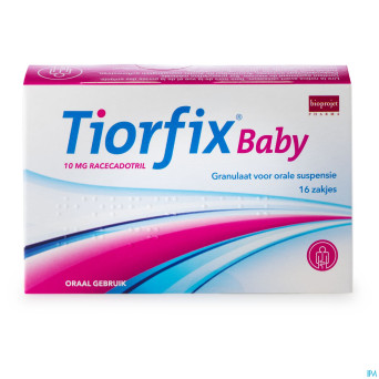 Tiorfix 10 mg baby granule suspension orale 16