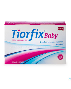 Tiorfix 10 mg baby granule suspension orale 16