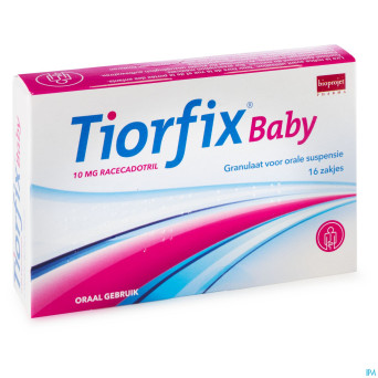 Tiorfix 10 mg baby granule suspension orale 16