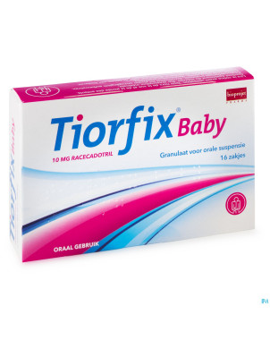 Tiorfix 10 mg baby granule suspension orale 16
