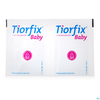 Tiorfix 10 mg baby granule suspension orale 16