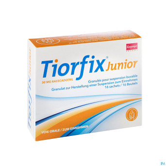 Tiorfix 30 mg junior granule suspension orale 16