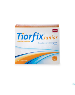 Tiorfix 30 mg junior granule suspension orale 16