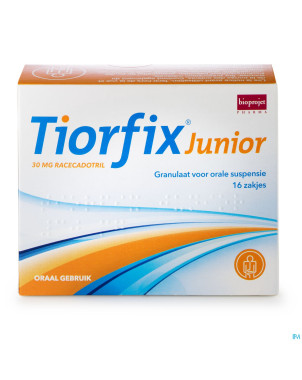 Tiorfix 30 mg junior granule suspension orale 16