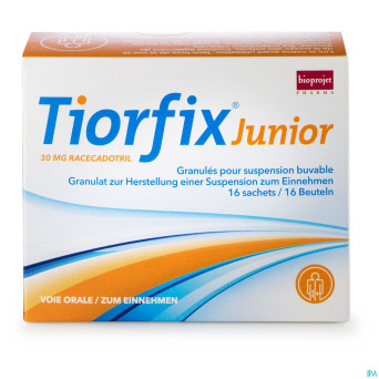 Tiorfix 30 mg junior granule suspension orale 16