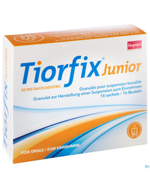 Tiorfix 30 mg junior granule suspension orale 16